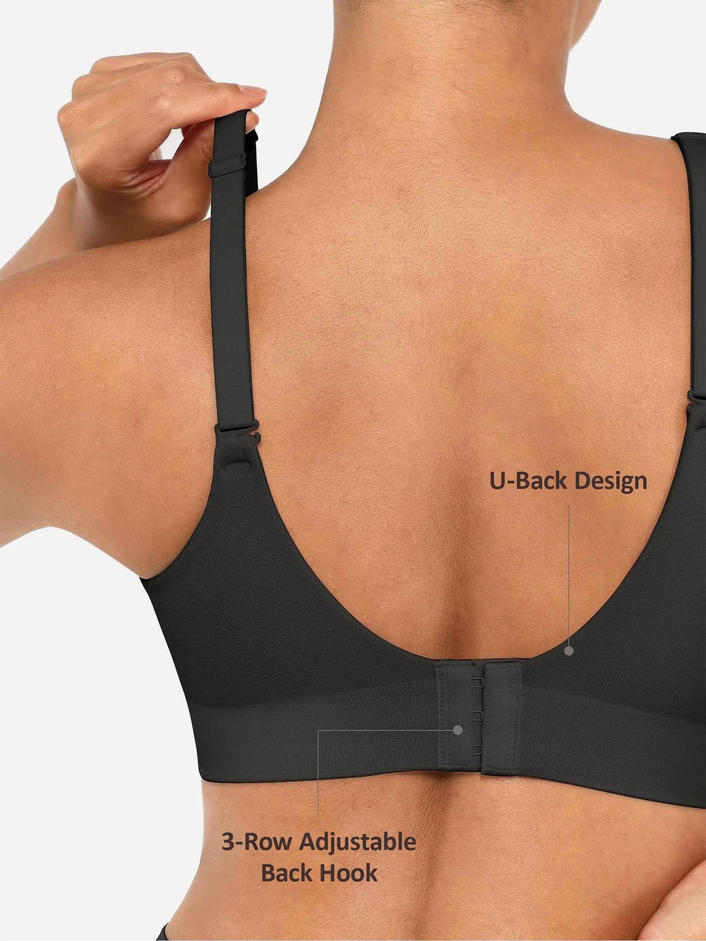 Sexy Fixed‑Cup Wireless Bra — Seamless, Supportive & Shot-Time Shaping