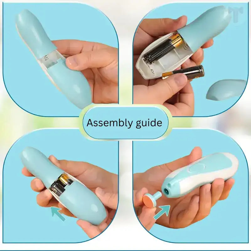 NialAura assembly guide of baby nail cutter by toolicla