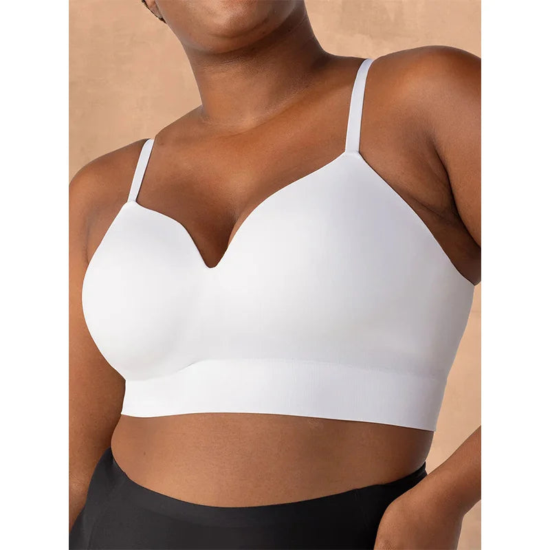 Sexy Fixed‑Cup Wireless Bra — Seamless, Supportive & Shot-Time Shaping