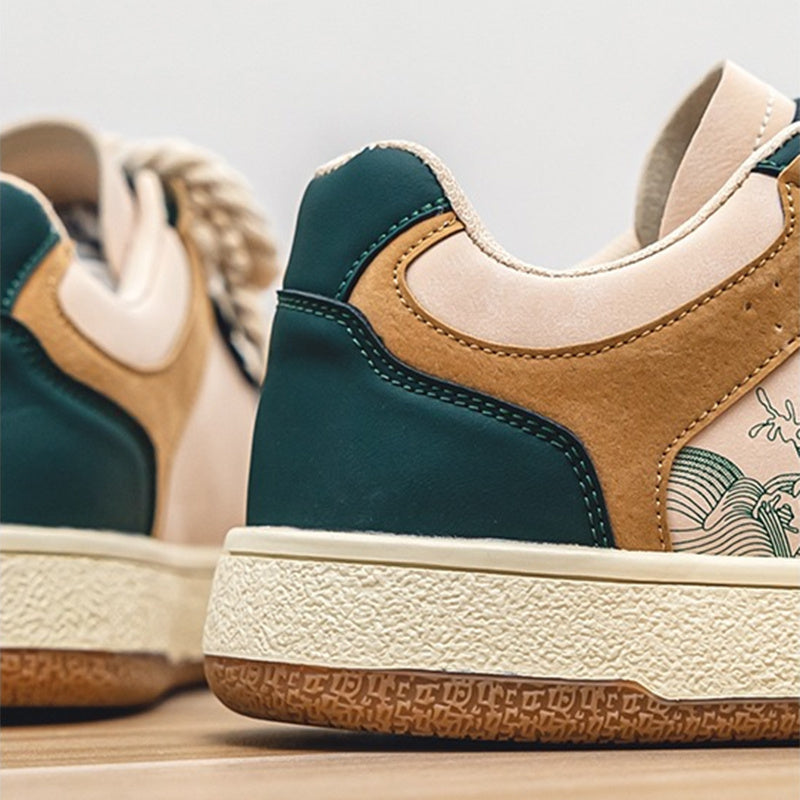 Thick-Sole Street Sneakers
