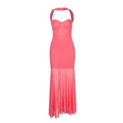 Beach Tube-Top Maxi Dress