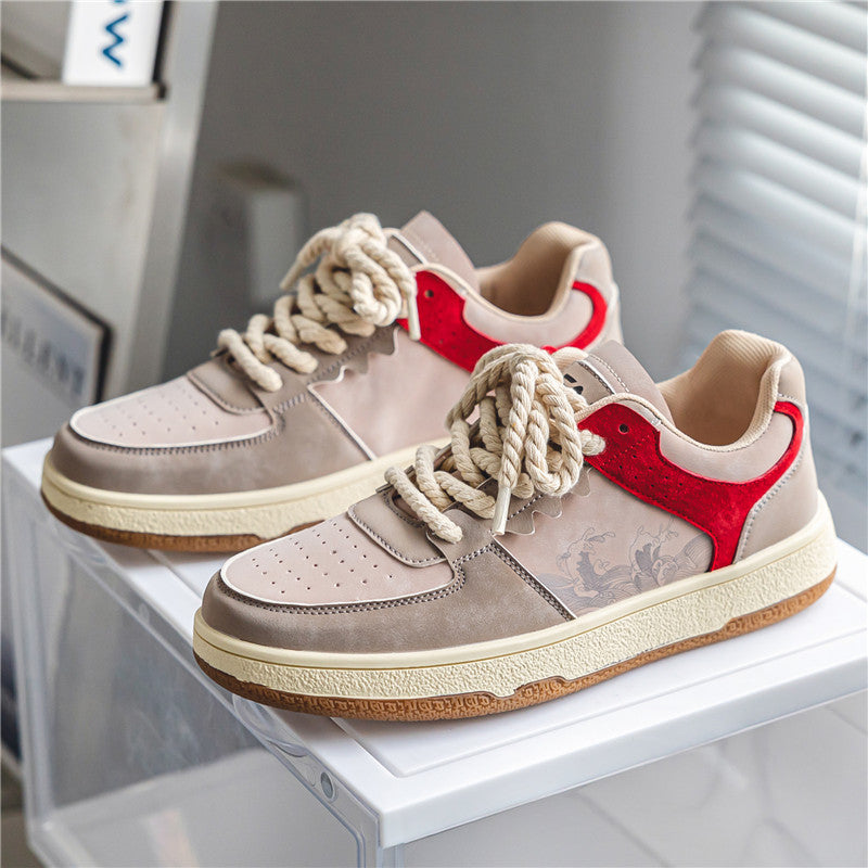 Thick-Sole Street Sneakers