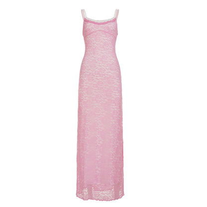 Contrast Lace Mini