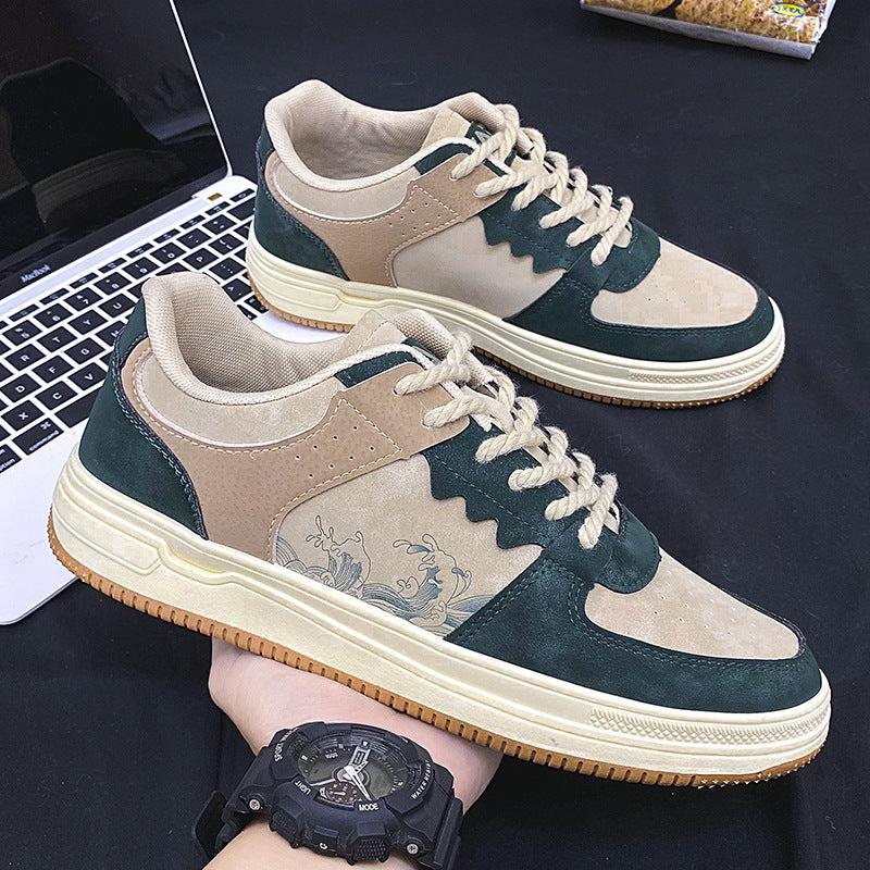 Thick-Sole Street Sneakers