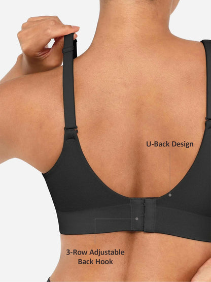 Sexy Fixed‑Cup Wireless Bra — Seamless, Supportive & Shot-Time Shaping